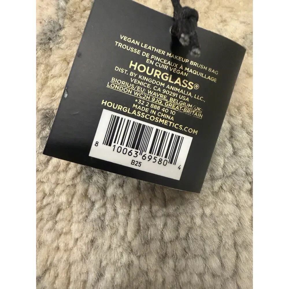 HOURGLASS Essentials Makeup Brush Set & Makeup Bag $197 Value NWT